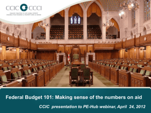 Federal Budget 101: Making sense of the numbers on aid