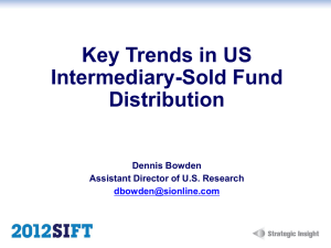 Key Trends in US Intermediary-Sold Fund