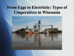 Types of Cooperatives in Wisconsin