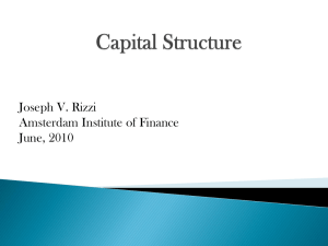 AIF Capital Structure June 2010