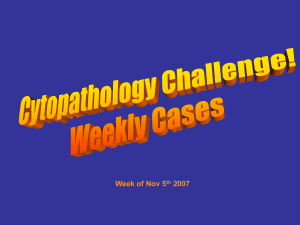 Cytology Weekly Cases