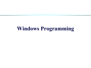 WindowsPrograming