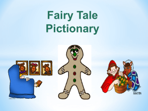 Fairy Tale Pictionary Vocabulary