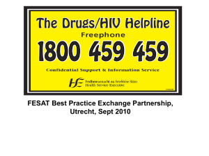 Drugs/ HIV Helpline