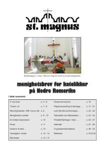 2012 - Nr. 3 - St. Magnus katolske menighet i Lillestrøm
