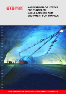 Tunnel. kat. - Øglænd System