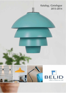 Nordic design and production from Belid
