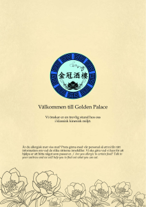 Välkommen till Golden Palace