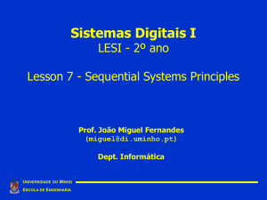 Aula 7: Sequential Systems Principles