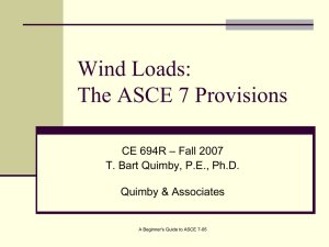 Wind Provisions - A Beginner`s Guide to Structural Engineering