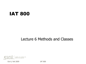 Slides for Lecture 6