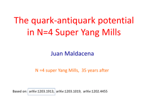 The quark-antiquark potential in N=4 Super Yang Mills