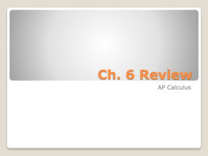 Ch. 6 Review