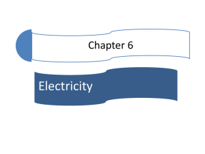 Electricity Notes Ch. 6
