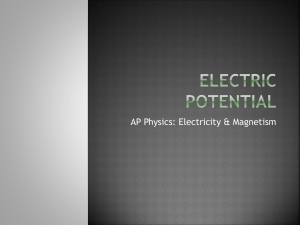 AP Electric Potential