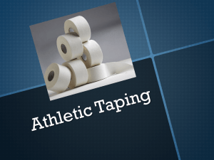 Athletic Taping