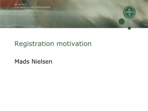 Registration motivation