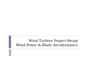 Design Processes and Intro to Project #2 * Wind Turbines