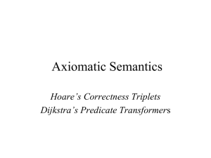 Axiomatics