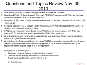 Review Questions for December 1