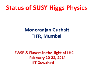 Higgs in SUSY