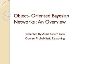 Object- Oriented Bayesian Networks : An Overview