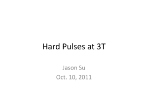 Hard Pulses at 3T
