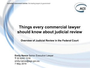 PowerPoint - Federal Court of Australia