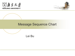 Message Sequence Chart