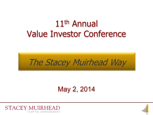 09 VIC 14 Stacey Value Investor Conference