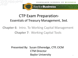 CTP Exam Preparation