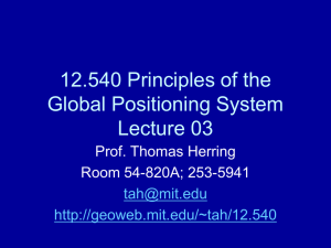 PowerPoint Presentation - 12.540 Principles of the - GeoWeb