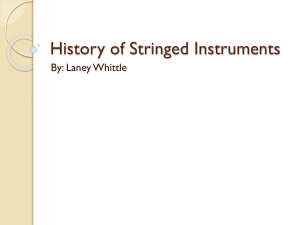 History of Stringed Instruments[1]