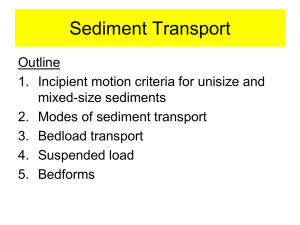 Sediment Transport-2011