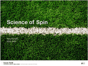 How Does Spin Affect the Trajectory of a Kicked Soccer Ball?