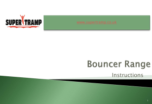 Fun Bouncer 12ft Round Trampoline