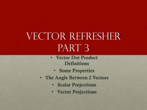 Vector Review Part III