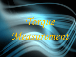 How to measure the Torque?