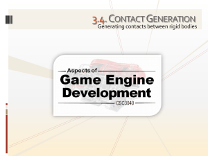 Contact Generation