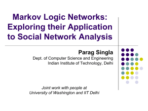 Exploring their Application to Social Network Analysis