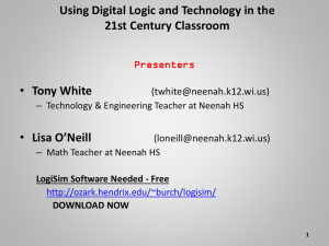 Using Digital Logic and Technology in the 21st Century