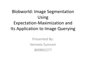 Blobworld: Image Segmentation Using Expectation