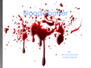 Ch 10 Blood Spatter Labs. pt