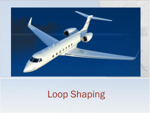 Lecture 27: Loop Shaping Compensation