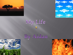 My Life By Aidan