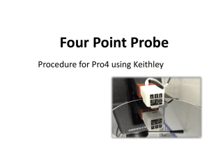 point probing using Keithley Pro 4 9-25-2013