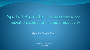 Big data: The next frontier for innovation, competition and productivity