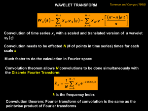 12. Wavelet Analysis