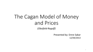 The Cagan Model