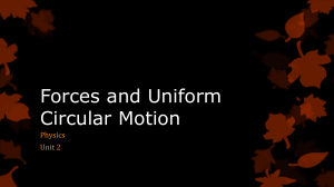 02-Forces and Uniform Circular Motion